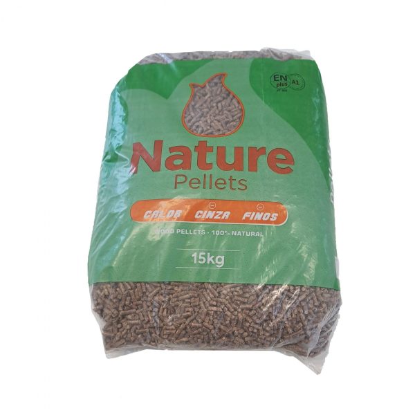 Palete de 65 sacos de 15 kg de pellet certificado Nature 6mm - Image 2